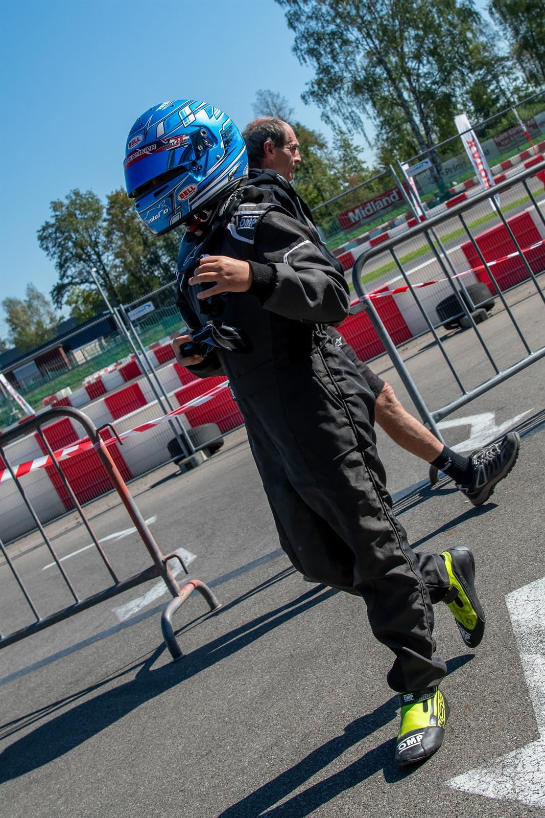 Kart race at Rotax Cup Wohlen